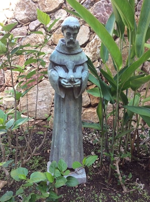 You are greeted by gentle San Pancho (Saint Francisco)....