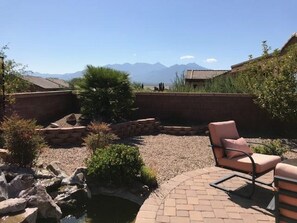 Courtyard with Mountain View