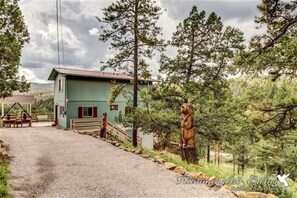 Driveway and entrance