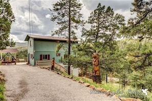 Driveway and entrance
