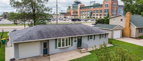 Field of Dreams in the shadow of Lambeau Field.