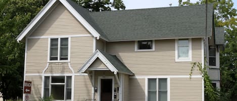 The Michiana is a late 1800's Victorian in downtown South Haven, Michigan.