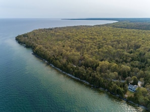 We're the 1st home north of Cave Point Park and Whitefish Bay Dunes State Park. Breathtaking hiking!