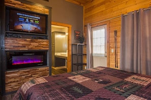 Everything is simply designed to make the most of the bedroom space