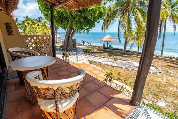 Under your Palapa porch roof