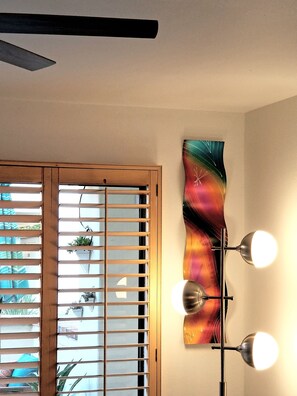 We love bright colors to energize, while also maintaining a tranquil balance