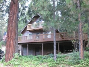 Cabin from street view