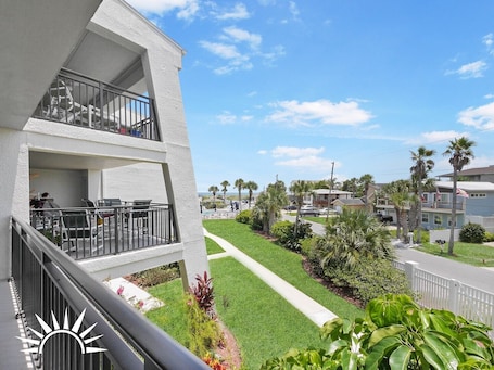 view to pool and ocean