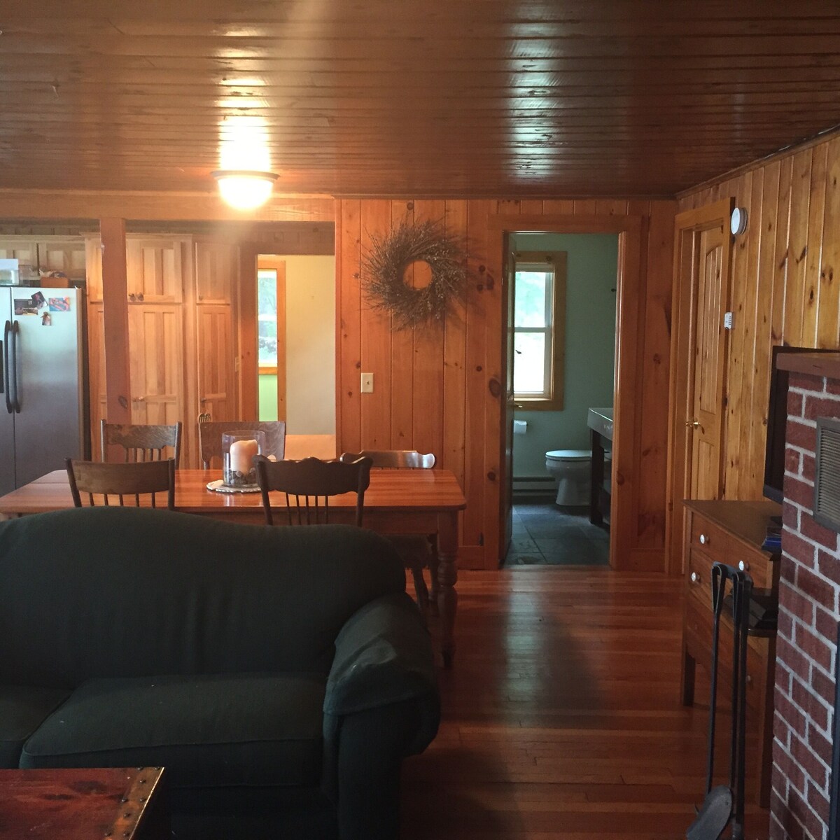 Waterfront Cottage on Private “Farmer” Lake, Sleeps 12, Swim, Fish, Boat, ATV