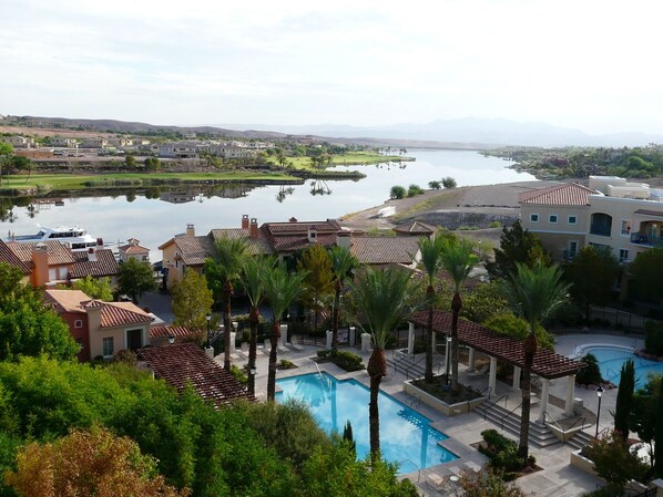 Spectacular view from balcony