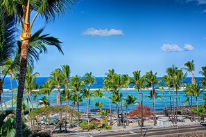 Kahalu'u Beach Parkis across the street!