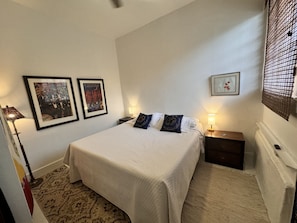 king bedroom with nice natural light