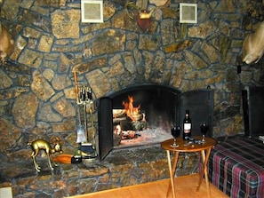 Woodburning Fireplace