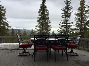 Comfortable deck furniture
