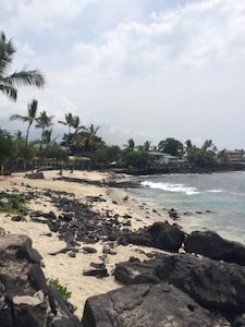 C2-Oceanfront complex & Partial Ocean View At Kona Reef/Pool/Spa 1 min to town!