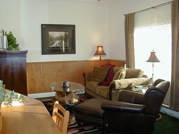 Relax on the couch | Queen sleeper sofa | Main Level
