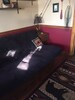 Futon in living room