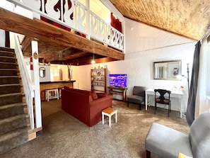 Downstairs living area