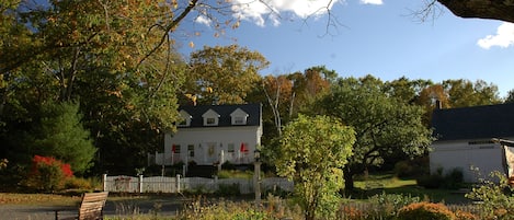 The Bold Colorful 5 BR Waterfront Cape across from the Farmhouse #229721