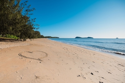 Luxury suite offering beachfront views of the sea from your own private balcony