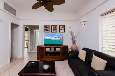 Luxury suite offering beachfront views of the sea from your own private balcony