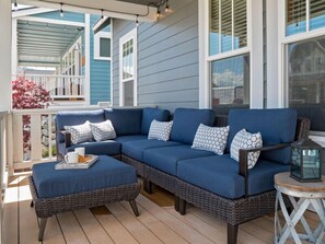 Front Porch Overlooking Vineyard Park