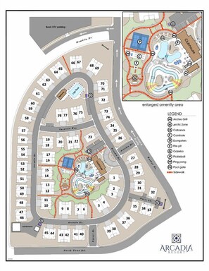 Resort map - check out all of the amenities!