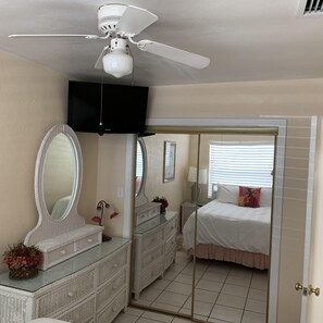 LARGE WALK IN CLOSET JUST LIKE HOME...FIND EXTRA AMENITIES FOR GUESTS