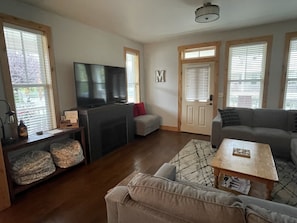 Living Room with Gas Fireplace