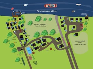 Carte de l’hébergement