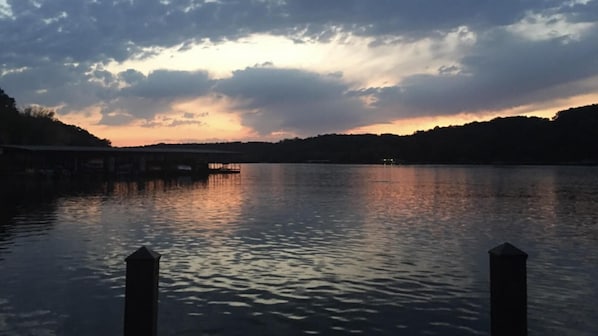 Enjoy this view from your Private dock during your stay!