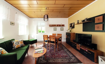 helle &  komfortable Ferienwohnung, "Wohnung Schrammsteine"