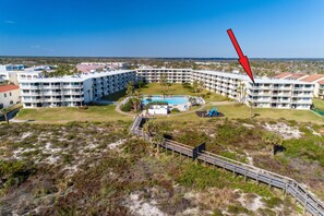 This condo is on the fourth floor of building 2 and is the 3rd unit.