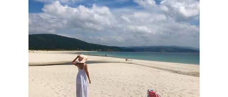 Playa de Langosteira, frente al piso ( primera línea )