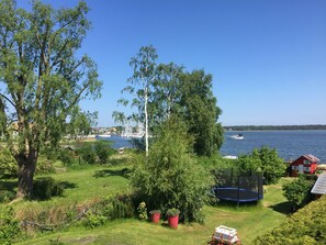 Blick zum Hafen cvom Balkon