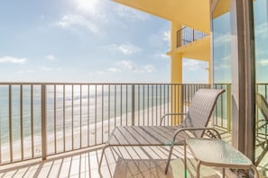 When you are on the balcony you know you are in paradise!
