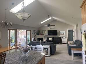 Main living and entertainment space