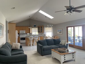 Main living and entertainment space
