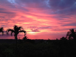 "Sky on Fire" Sunset - time for Happy Hour !