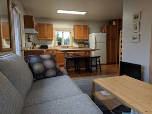 Living room & kitchen