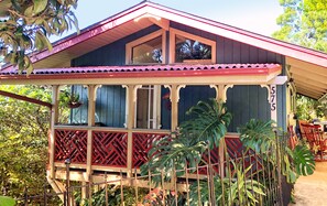 Front of cottage