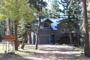 Selah House at the end of September as the Aspens begin to turn gold.