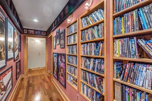 100s of DVD and Blue-ray movies to choose from for your enjoyment