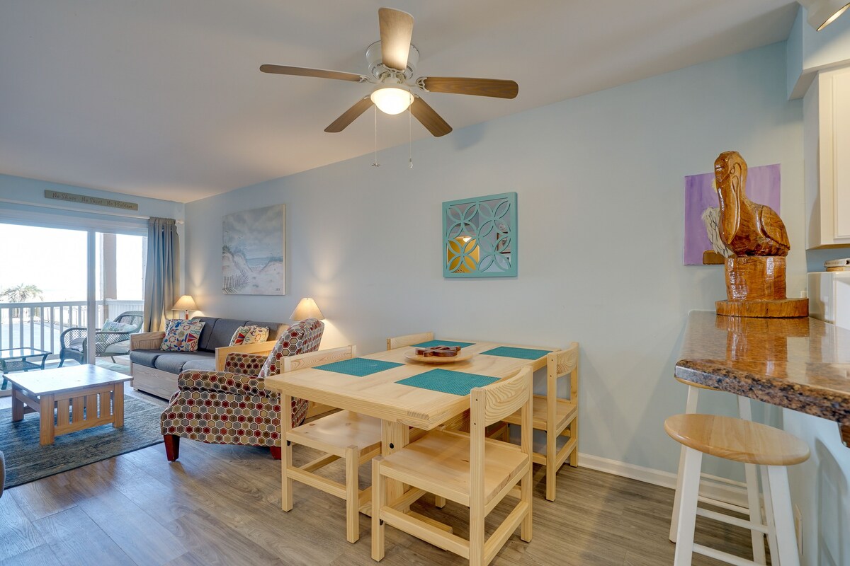 Oceanfront Carolina Beach Condo w/ Pool & Views!