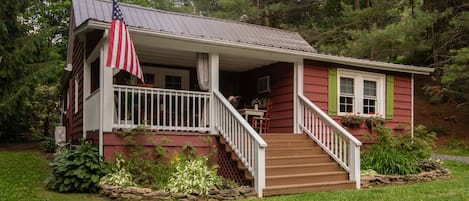 The Front of the Farm house