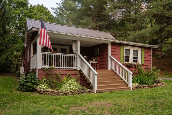The Front of the Farm house