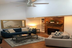 Unit B Living Room