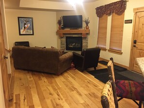 Lower floor living Room with Flat Screen TV