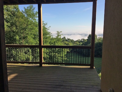 Beautiful Long Range Mountain Views, Minutes from Downtown Hendersonville, NC