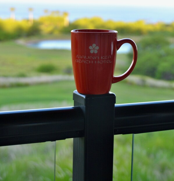 How we've enjoyed a morning cup of coffee.